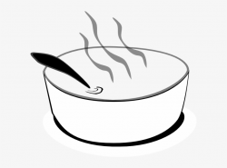 Hot Bowl Of Soup Clipart - Soup Bowl Clip Art Black And ...