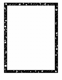 Space Clipart Border - Transparent Star Wars Borders - space ...