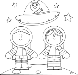 Free Black And White Space Clipart, Download Free Clip Art ...