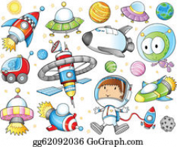 Planets Space Clip Art - Royalty Free - GoGraph