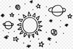 Easy Drawings Of Space PNG Drawing Doodle Clipart download ...