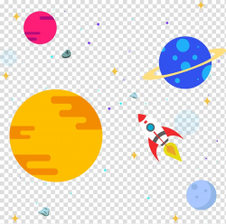 Planets , Outer space Solar System , Space star rocket ...