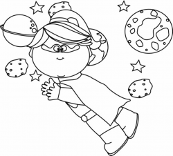 Free Black And White Space Clipart, Download Free Clip Art ...