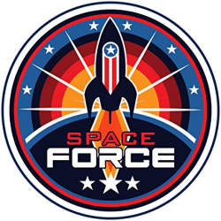 The Space Force Reflective Decal - Sticker 3.5\