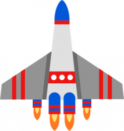 88 spaceship free clipart | Public domain vectors