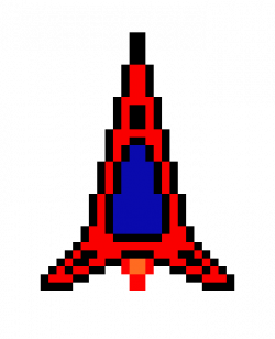 Pixel art spaceship clipart images gallery for free download ...