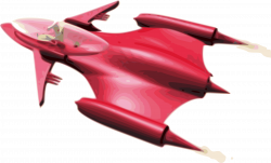 Red Spaceship Vector Clipart image - Free stock photo ...