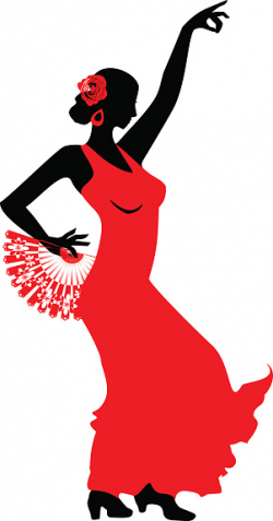 Spain Clipart flamenco 26 - 301 X 575 Free Clip Art stock ...