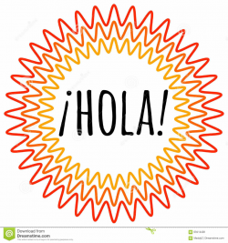 Spanish hola clipart 5 » Clipart Station