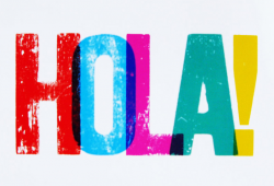 Spanish Hola Clip Art free image