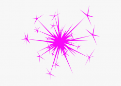 Vector Sparkles Star Sparkle - Pink Sparkle Clipart #1917217 ...