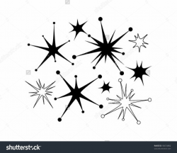Retro Stars 9 - Clip Art Stock Vector Illustration 56674882 ...