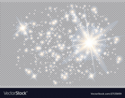 Transparent stars star exploded sparkles