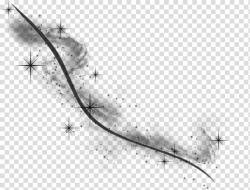 Sparkles Stars , black and white abstract painting ...