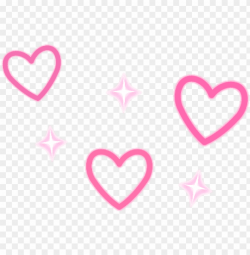 heart hearts sparkle sparkles pink red white kawaii - heart ...