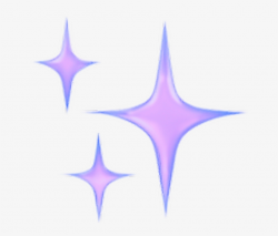 Purple Sparkle Emoji Tumblr Cute - Sticker - Free ...