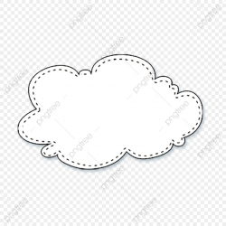 Download Free png Speech Bubble, Clouds, White PNG ...