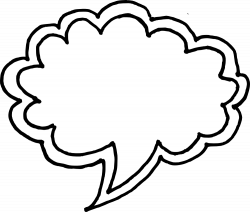 50 Hand Drawn Comic Speech Bubbles Vector (SVG, PNG ...