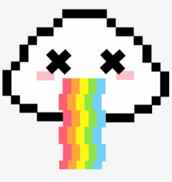 Kawaii Sticker - Pixel Speech Bubble - Free Transparent PNG ...