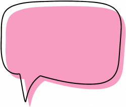 speechbubble rosa rose pink speech freetoedit...