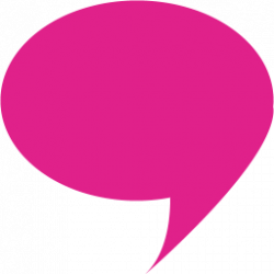 Barbie pink speech bubble 4 icon - Free barbie pink speech ...