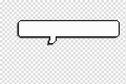 Speech balloon Text Pixel art , speech bubbles transparent ...