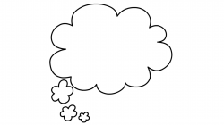 Speech Bubble 6 sketch illustration hand drawn animation transparent