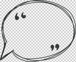Speech balloon Bubble, Hand line speech bubble, black chat ...