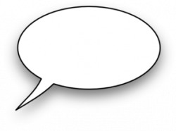 Clipart Of Speech Bubble