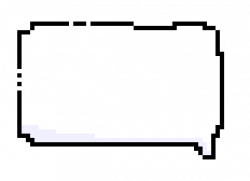 Tumblr pixel speech bubble | Pixel Art Maker