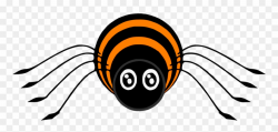 Spider Clipart Orange Spider - Cartoon Free Spider Clipart - Png ...