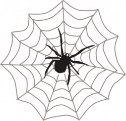 Corner spider web clipart free clipart images clipartbold - Clipartix