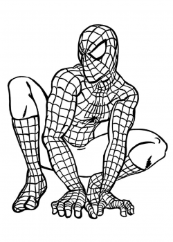 Spiderman drawing step by at free for jpg - Clipartix