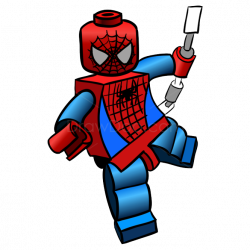 Lego Spiderman Clipart Image