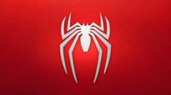 spiderman, logo, background, red, white (horizontal ...