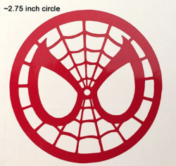 Spider-Man circle logo symbol vinyl decal sticker red by ...