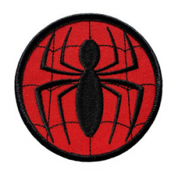 Details about Spider-man Circle Costume Uniform Patch 3 inch Iron/ Sew On