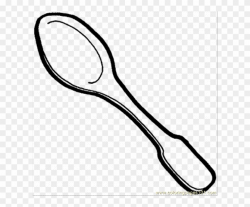 Cute Spoon Clip Art Black And White - Spoon Picture To ...
