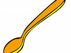Spoon Clipart colored 3 - X Free Clip Art stock illustration ...