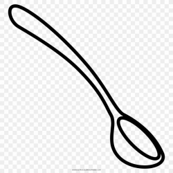 Drawing Spoon Coloring Book Clip Art, PNG, 1000x1000px ...