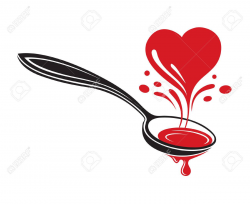 Spoon Clipart heart 6 - 1300 X 1063 Free Clip Art stock ...