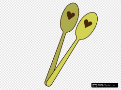 Spoon Set Clip art, Icon and SVG - SVG Clipart