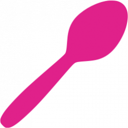 Barbie pink spoon icon - Free barbie pink utensil icons