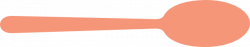 Pink Spoon Clip Art at Clker.com - vector clip art online ...