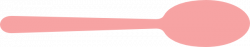 Pink Spoon Clip Art at Clker.com - vector clip art online ...