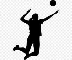 Volleyball Silhouette Clip art - Volleyball PNG
