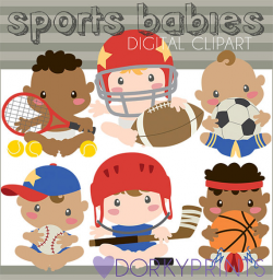 Sports Clipart -Personal and Limited Commercial Use- Basketball ...