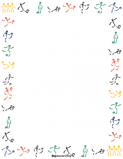 Free Sports Border Cliparts, Download Free Clip Art, Free Clip Art ...