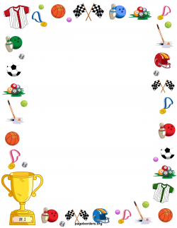 Sports clipart borders - ClipartBarn
