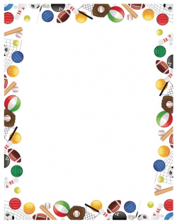 Free Sports Cliparts Borders, Download Free Clip Art, Free Clip Art ...